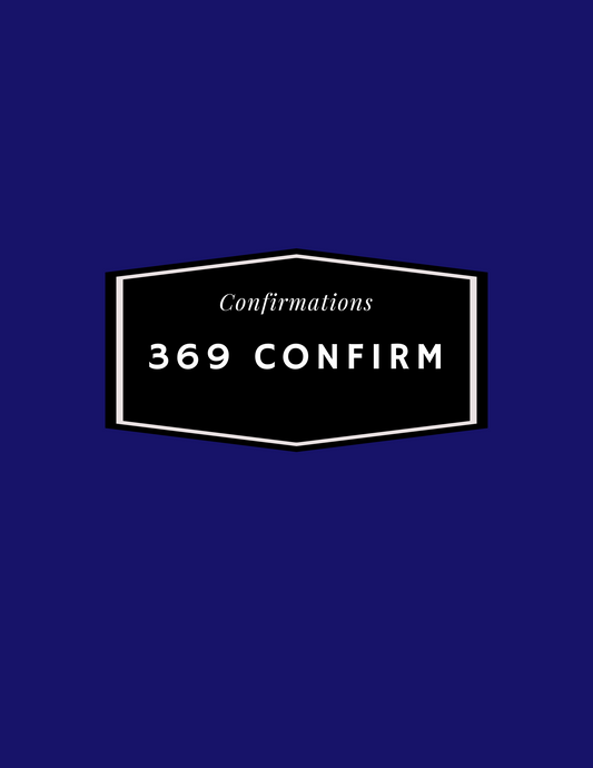 369 Confirm Manifestation Journal