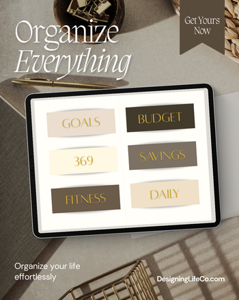 Literally Everything Digital Planner: Organize Your Life and Achieve Your Goals