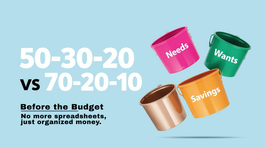 How to Look at Your Finances Before You Start Budgeting: Buckets, Not Spreadsheets