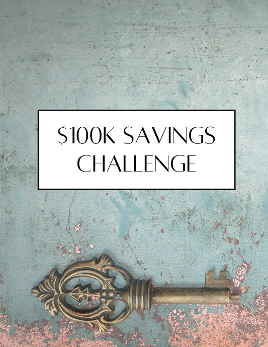 Digital Download_$100K Savings Challenge Book