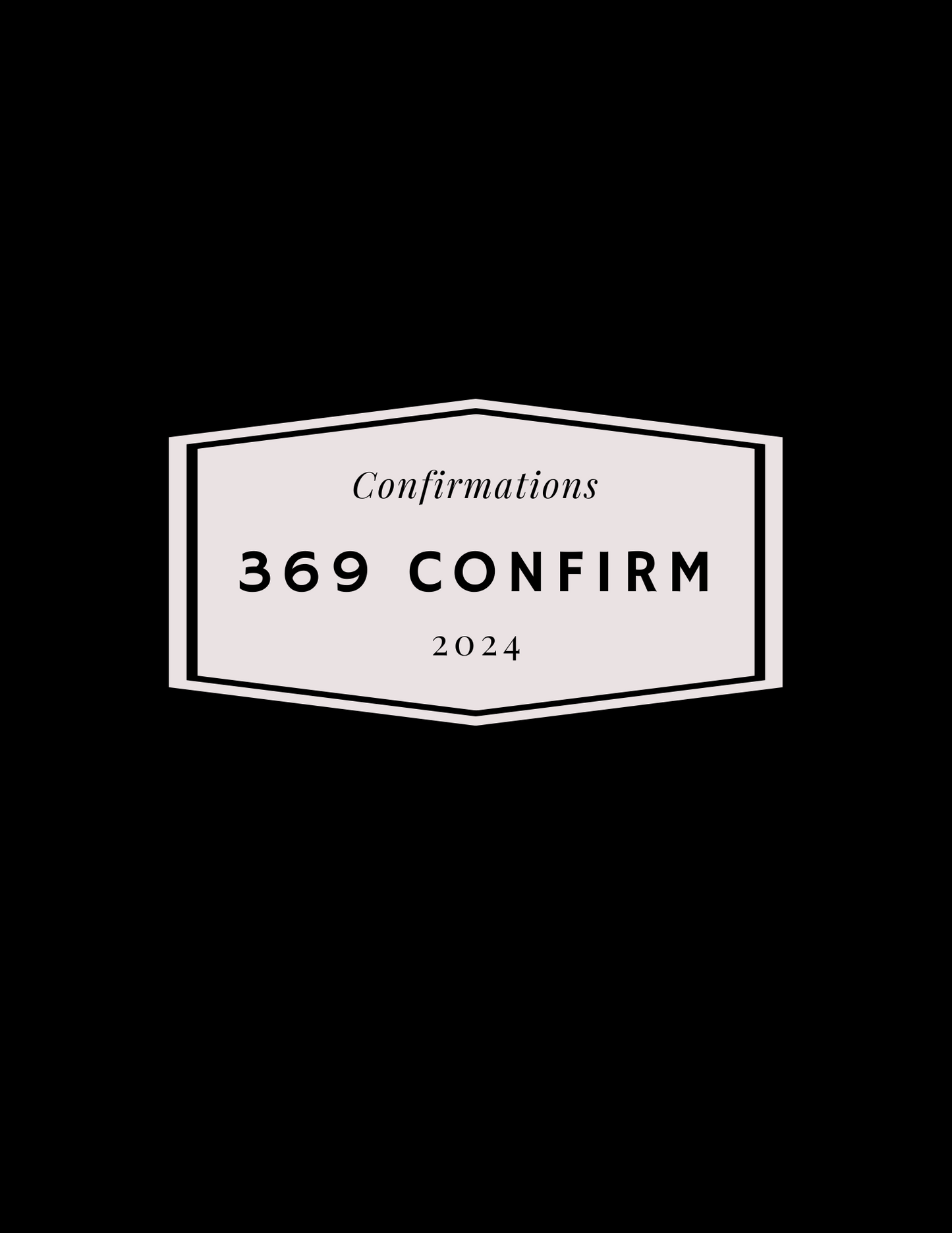 369 Confirm Manifestation Journal