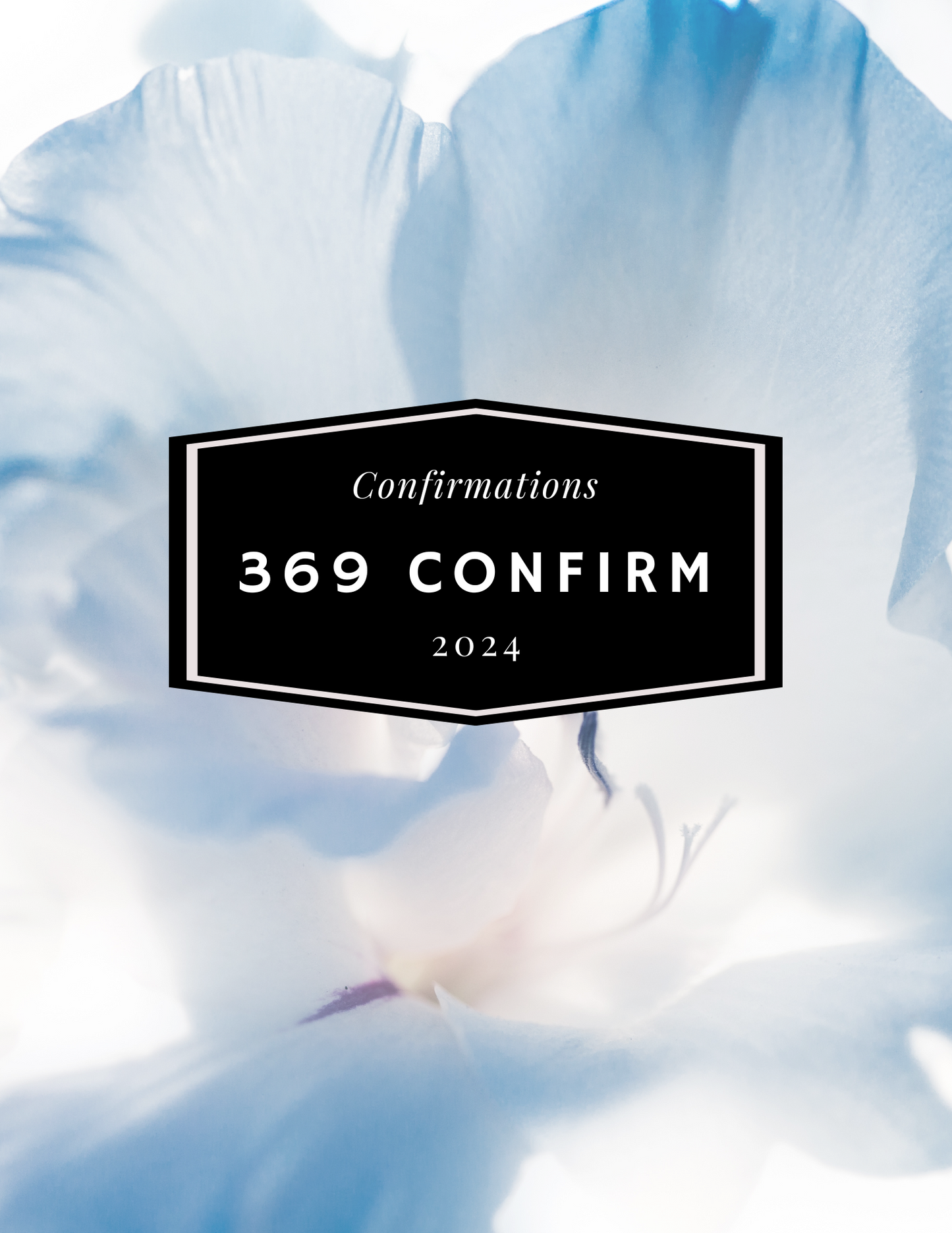 369 Confirm Manifestation Journal Digital Download