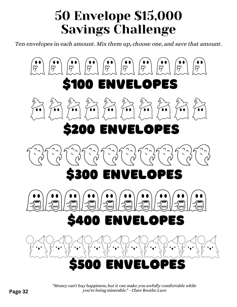 Digital Download $100K Savings Challenge Book